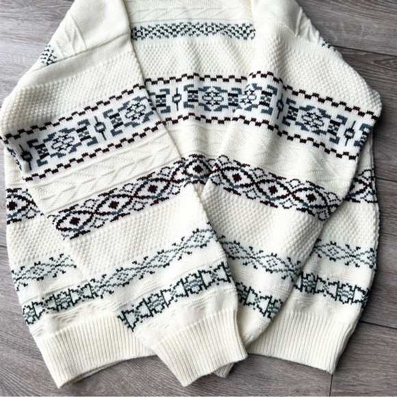 Vintage Tip Top Tailors Grandpa Knit Sweater Cottagecore - Picture 12 of 14